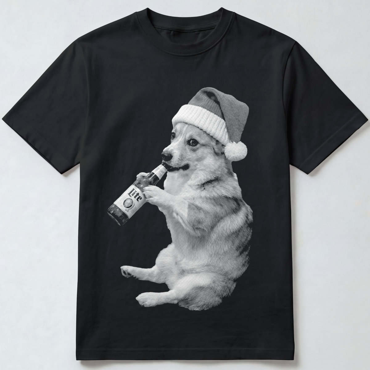 Corgi Christmas Beer T-Shirt