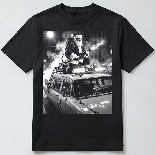 Ghost Busting Santa T-Shirt