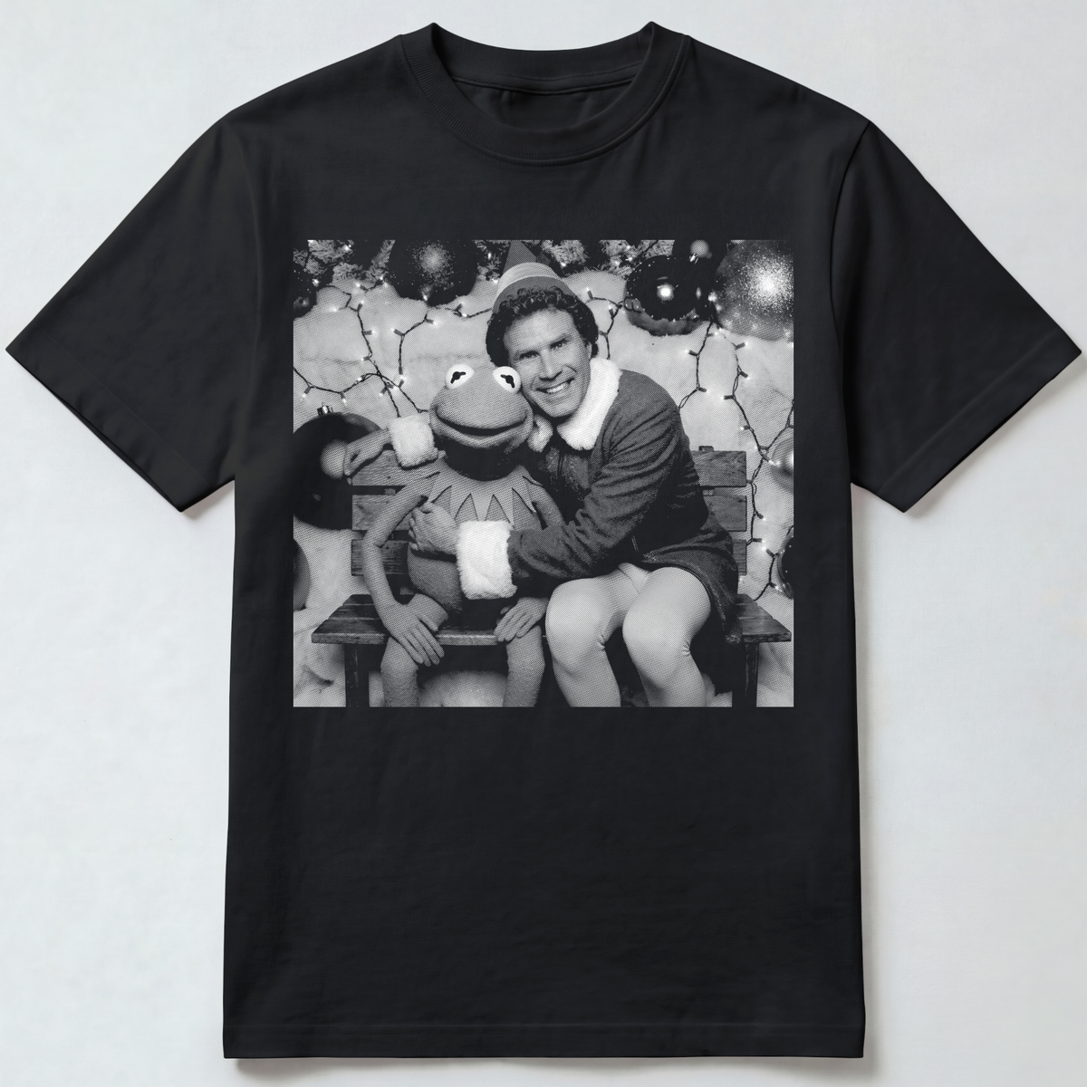 Elf Hugging Puppet T-Shirt