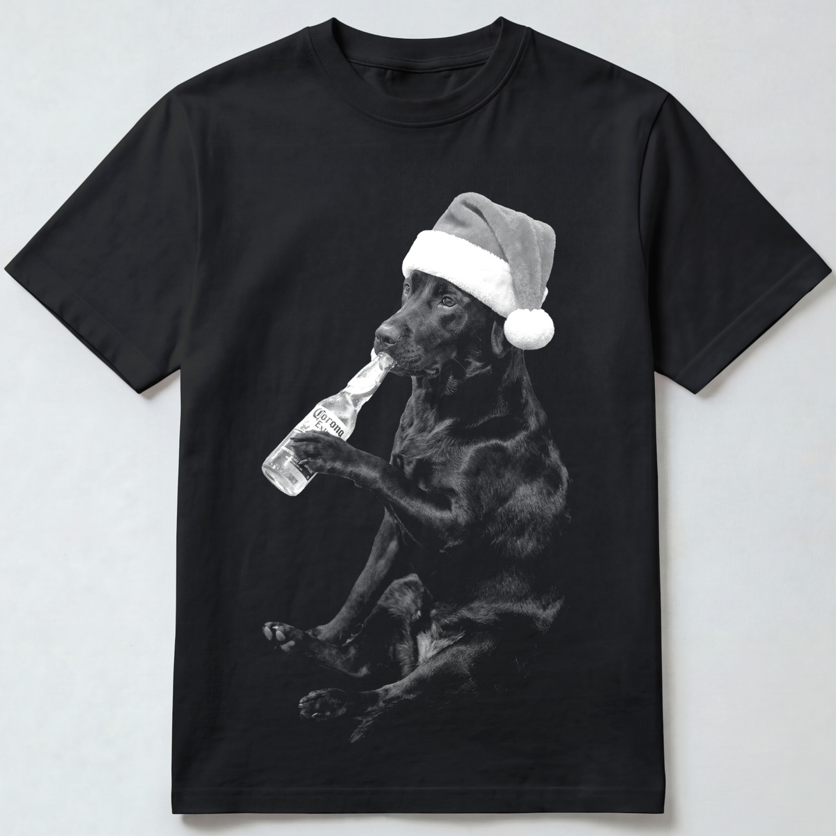 Labrador Christmas Beer T-Shirt