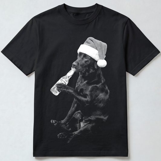 Labrador Christmas Beer T-Shirt