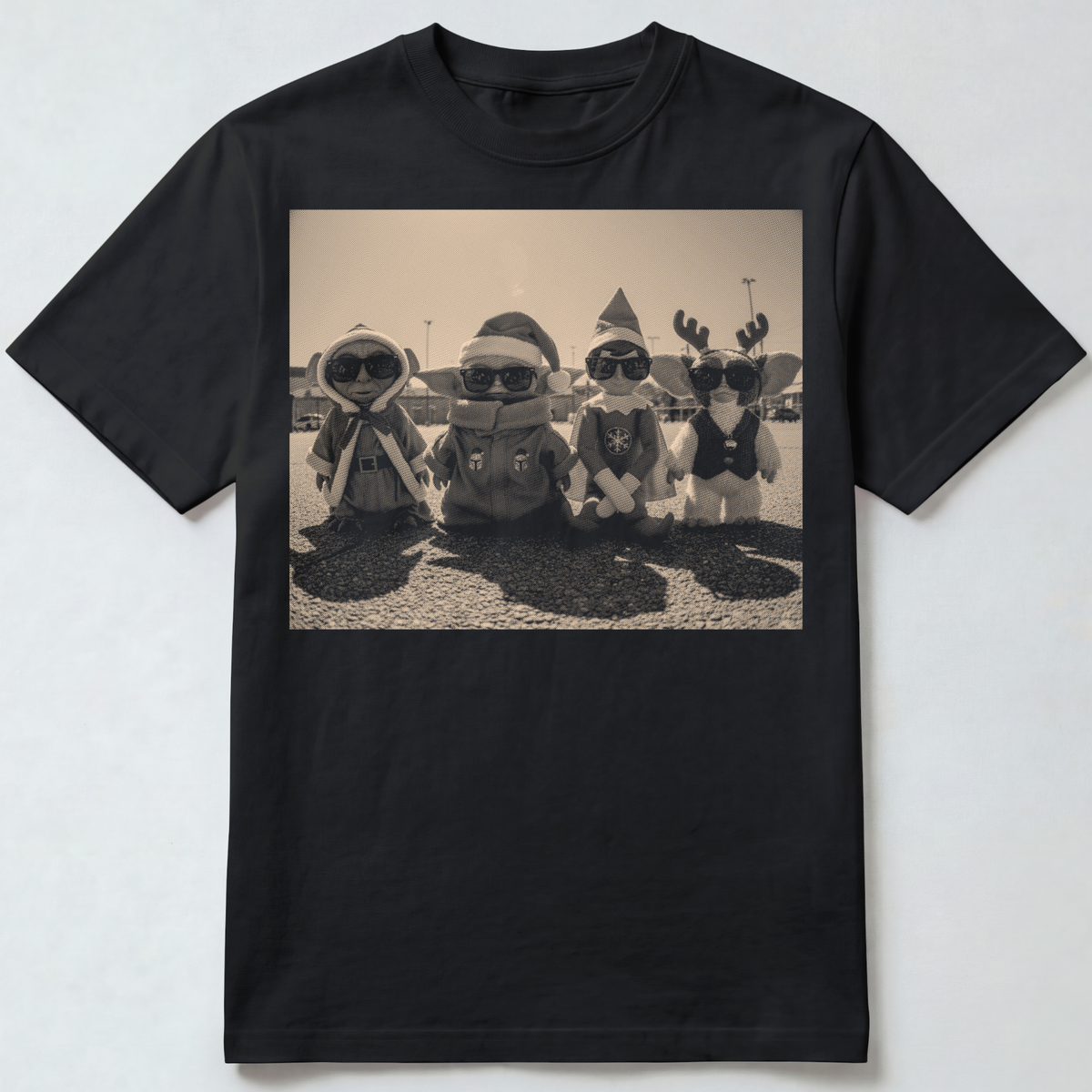 Four Christmas Cuties T-Shirt