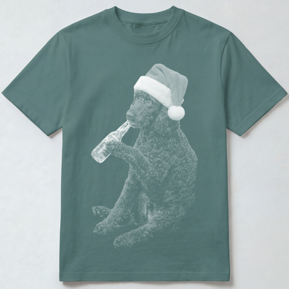 Poodle Christmas Beer T-Shirt