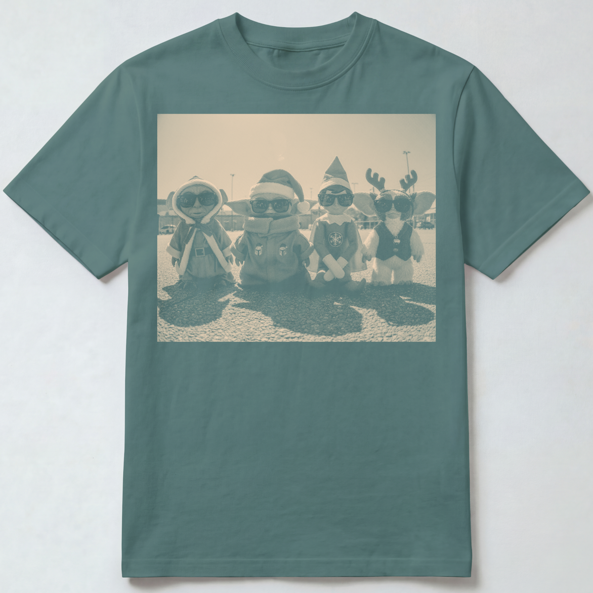 Four Christmas Cuties T-Shirt