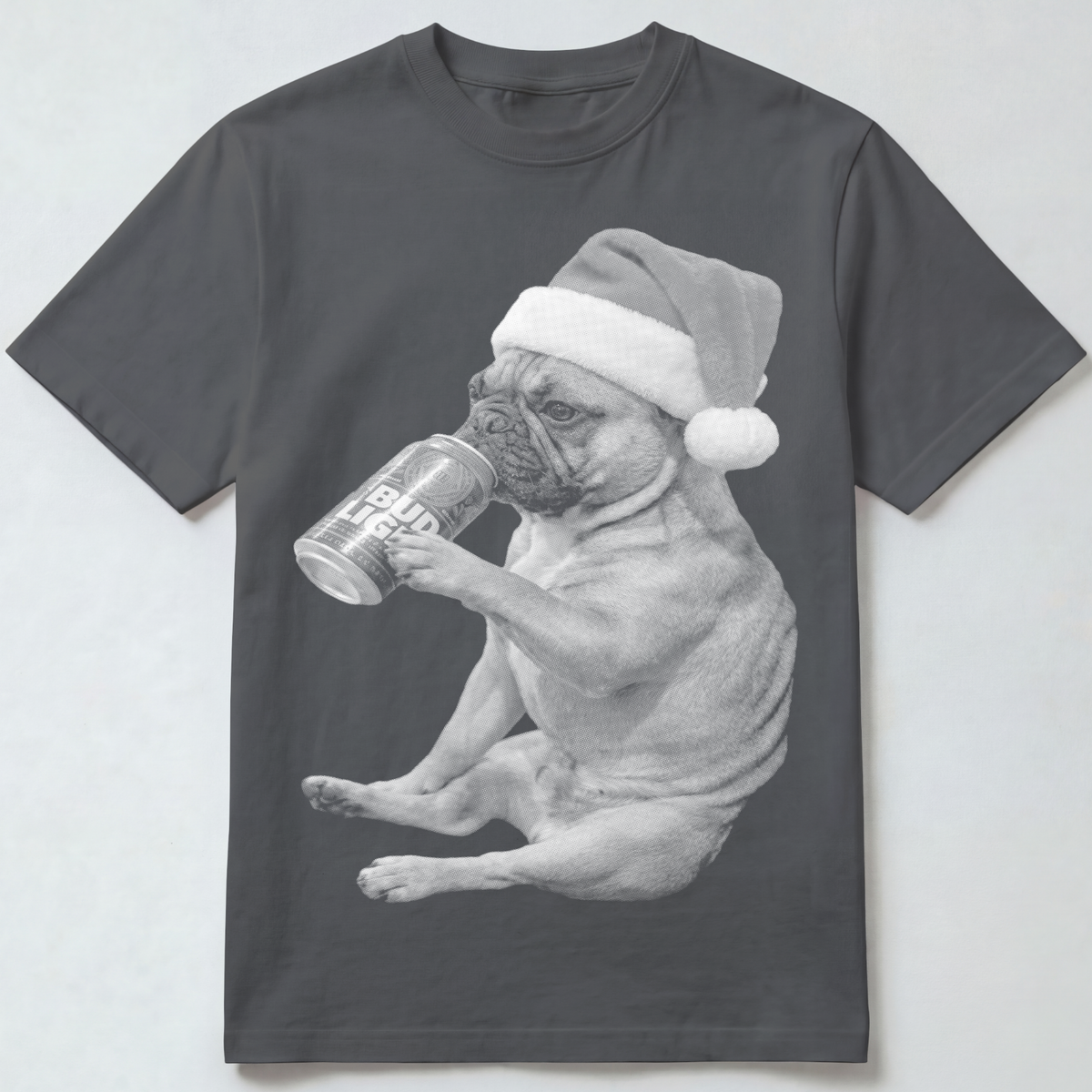 French Bulldog Christmas Beer T-Shirt
