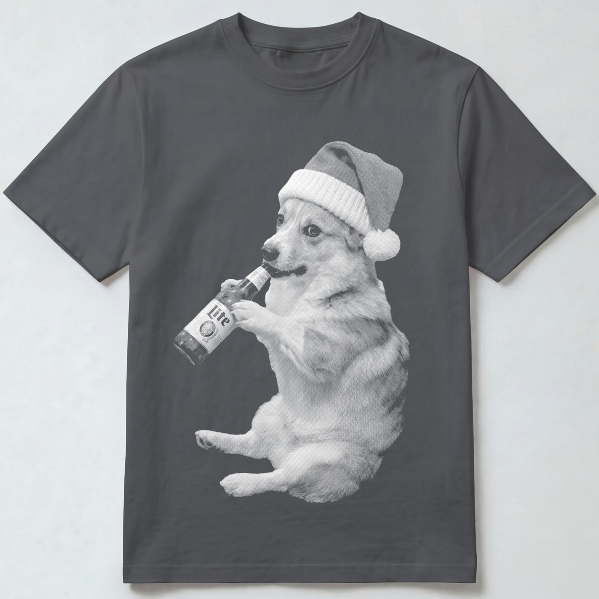 Corgi Christmas Beer T-Shirt