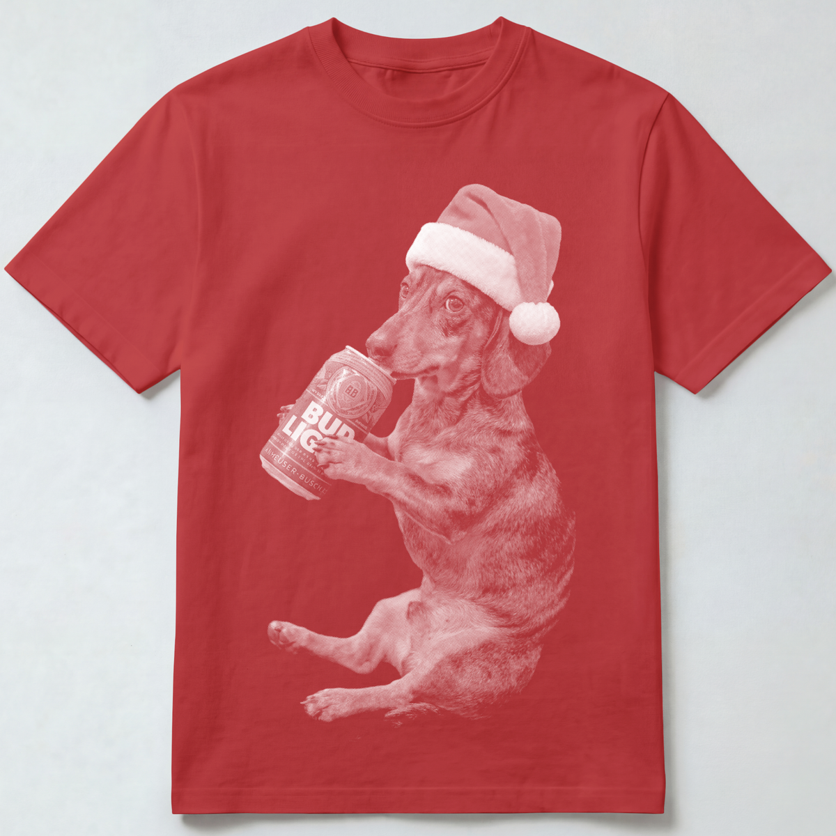 Dachshund Christmas Beer T-Shirt