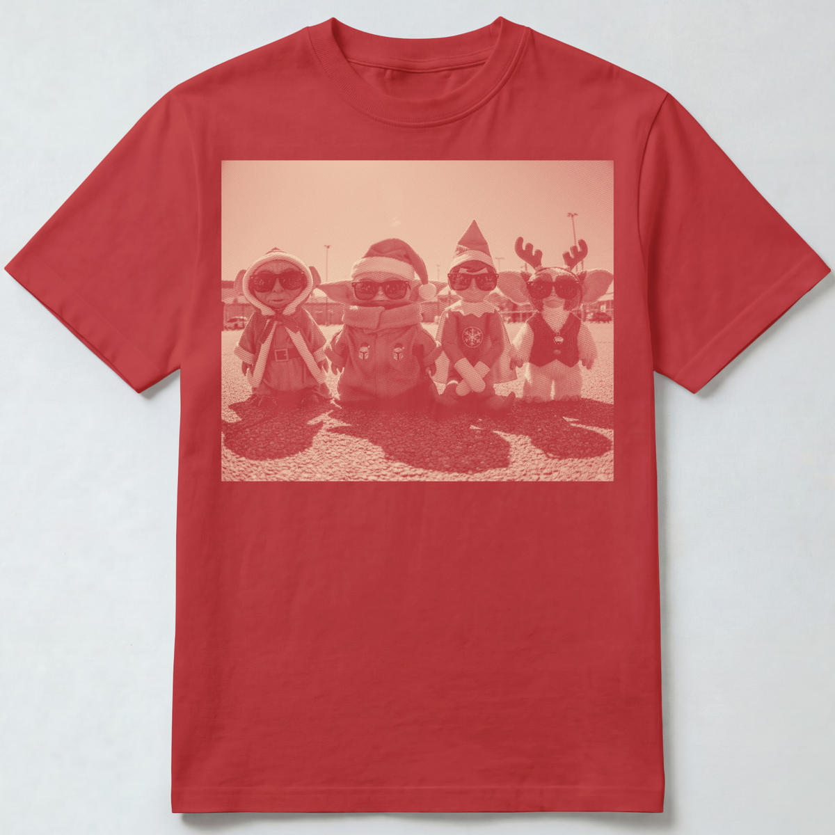 Four Christmas Cuties T-Shirt